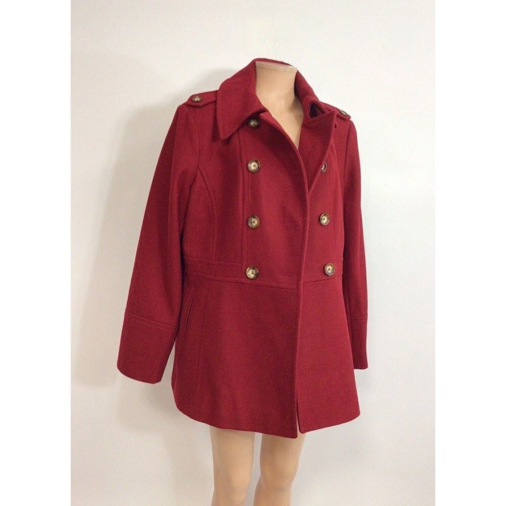 Michael Kors Wool Coat Jacket Womens XL New